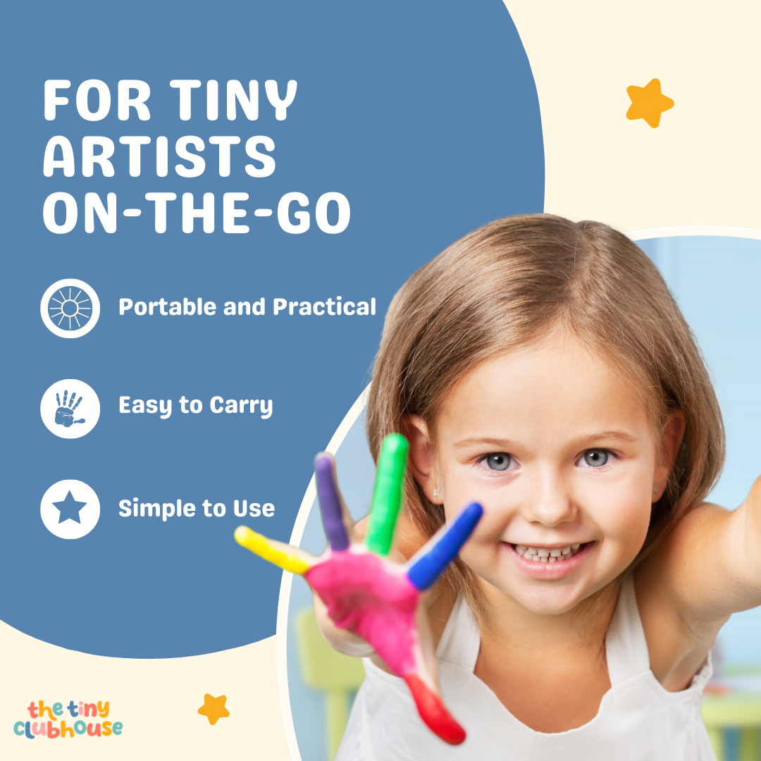 TinyArtist Finger Painting Kit